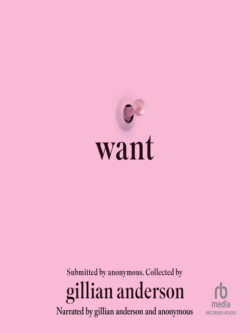 Title details for Want by Gillian Anderson - Available